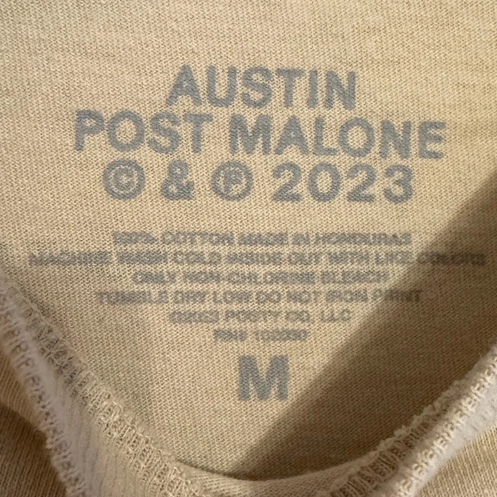 Austin Post Malone 2023 Tour T-Shirt - Picture 4 of 4
